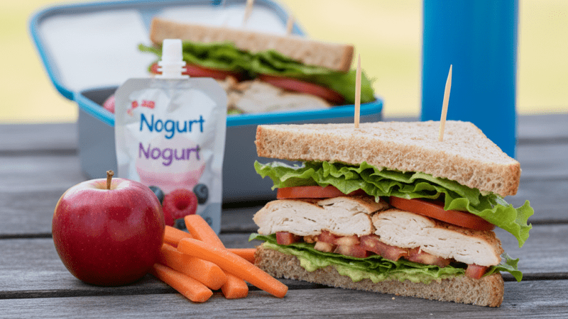 Lanche Escolar Saudável: Sanduíche de Frango Sacia e Nutre! 5 (15)