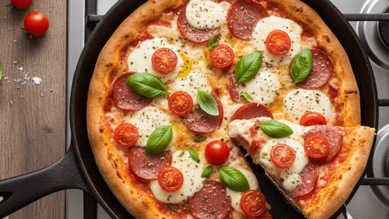 Lanche Rápido de Frigideira com Poucos Ingredientes 5 (22)