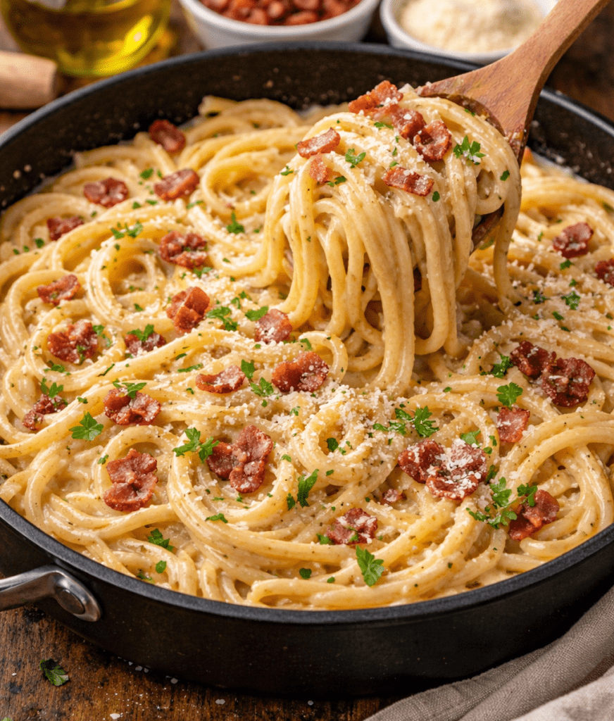 Massa Cremosa: Jantar Barato com 3 Ingredientes