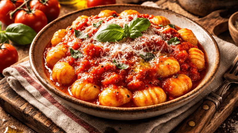 Nhoque ao Sugo O Segredo da Massa Italiana Perfeita