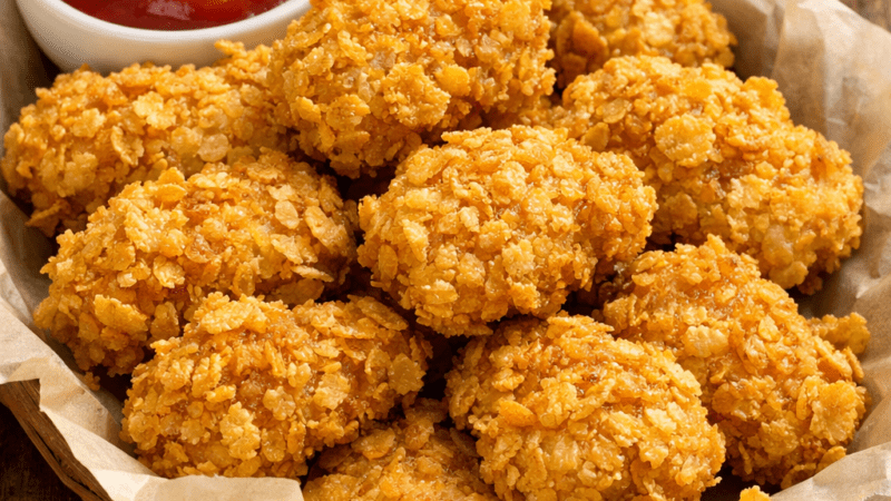 Nuggets de Frango Caseiro com Flocos de Milho 5 (25)