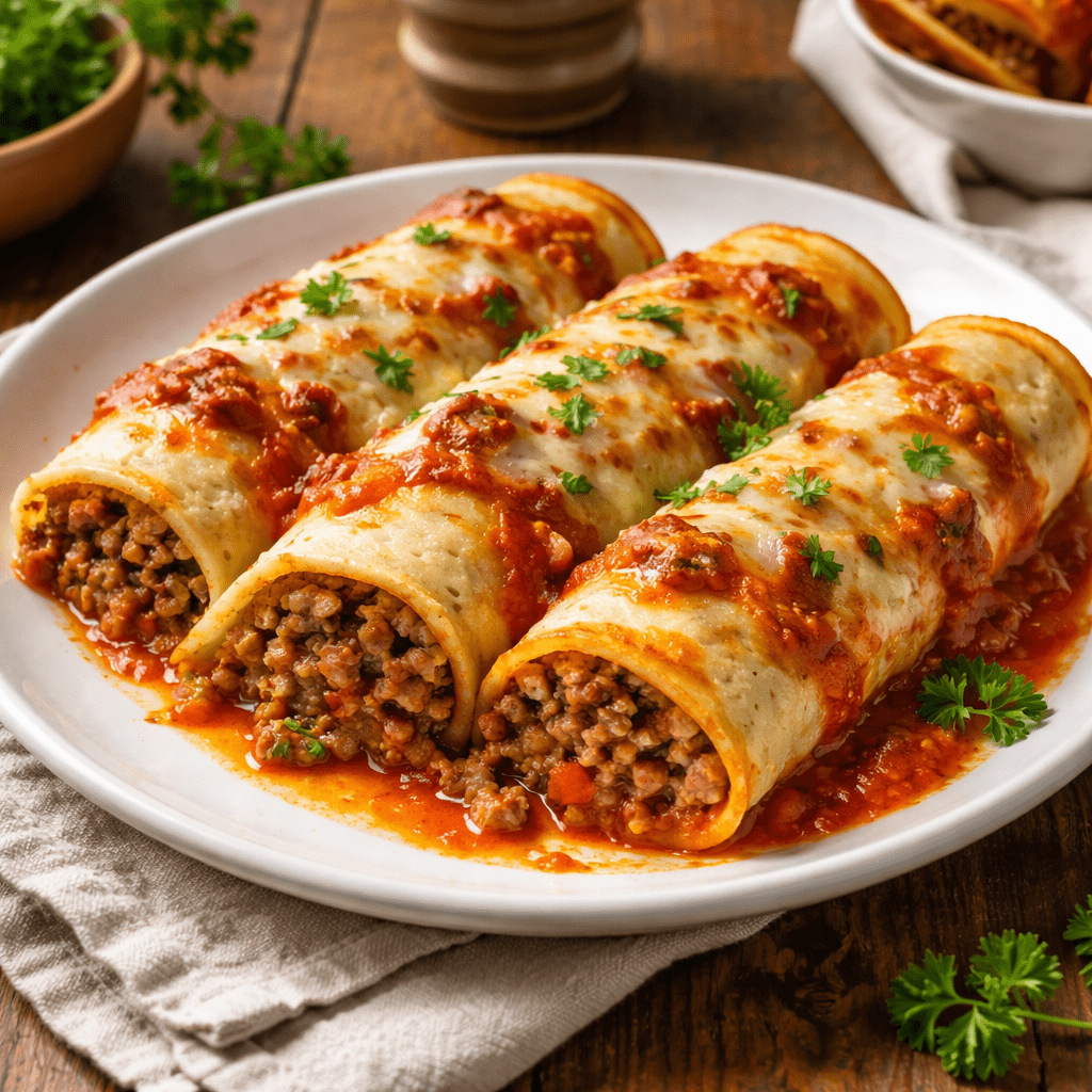 Panqueca de Carne Moída: Massa não Quebra Recheio Suculento