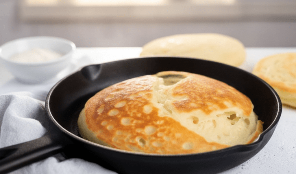 Pão Caseiro Fácil Sem Forno e Sem Sovar  fácil