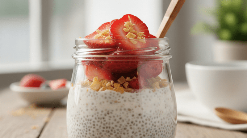 Pudim de Chia Coco: Sobremesa Low Carb Rica  Ômega 3 Fibras 5 (14)