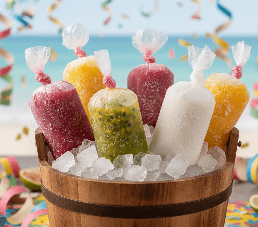 Sacolé Alcoólico de Frutas: O Geladinho Gourmet do Carnaval