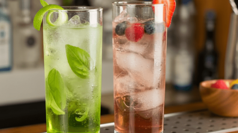 Soda Italiana de Limão, Manjericão: Drink Refrescante Sem Álcool 5 (15)