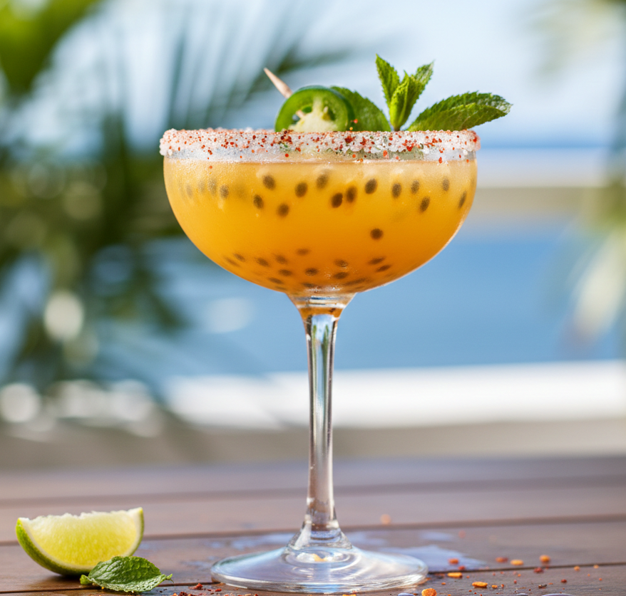Spicy Margarita de Maracujá: O Drink Refrescante e Picante