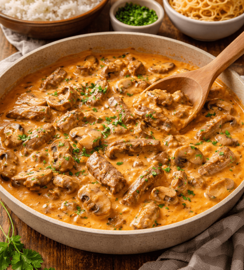 Strogonoff Carne Econômico e Macio: Receita com Carne Barata