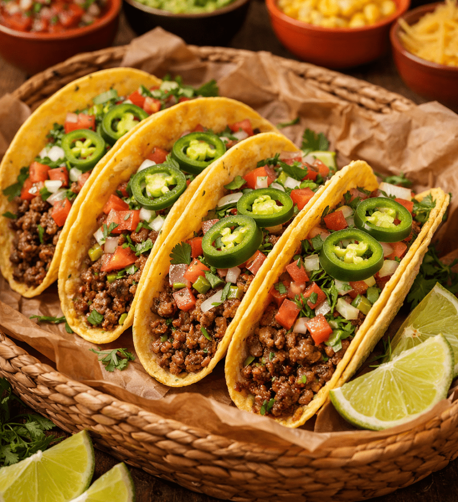 Tacos Mexicanos Originais: Receita Caseira Passo a Passo