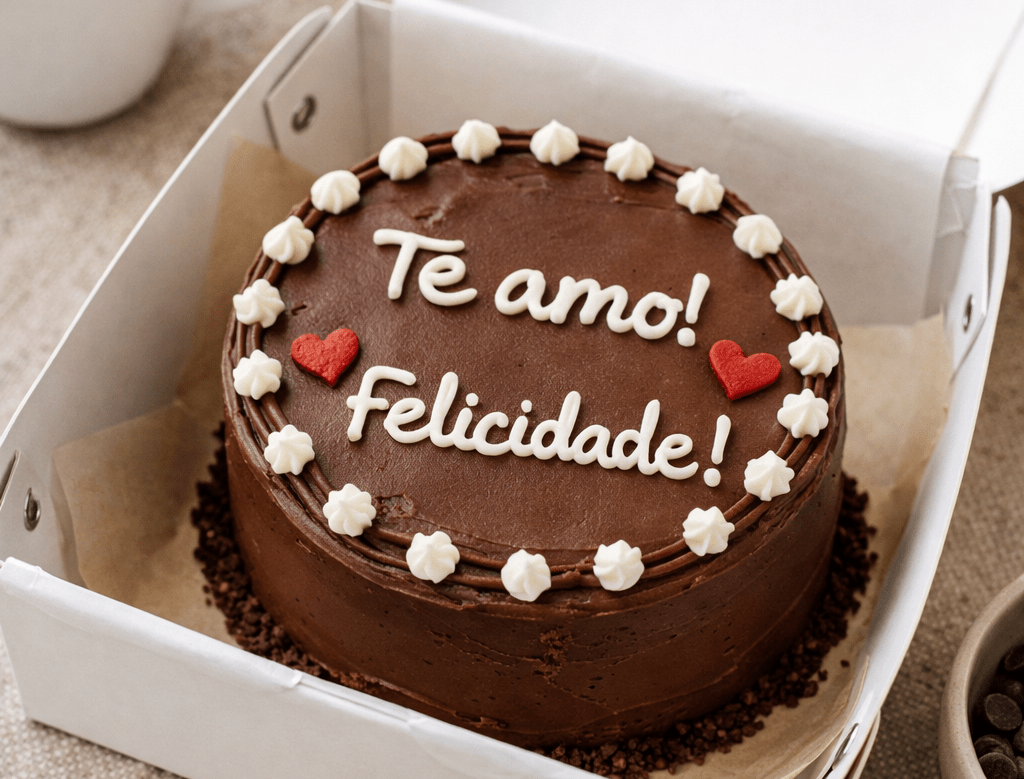Bento Cake de Chocolate: Receita Massa Fofinha e Frases