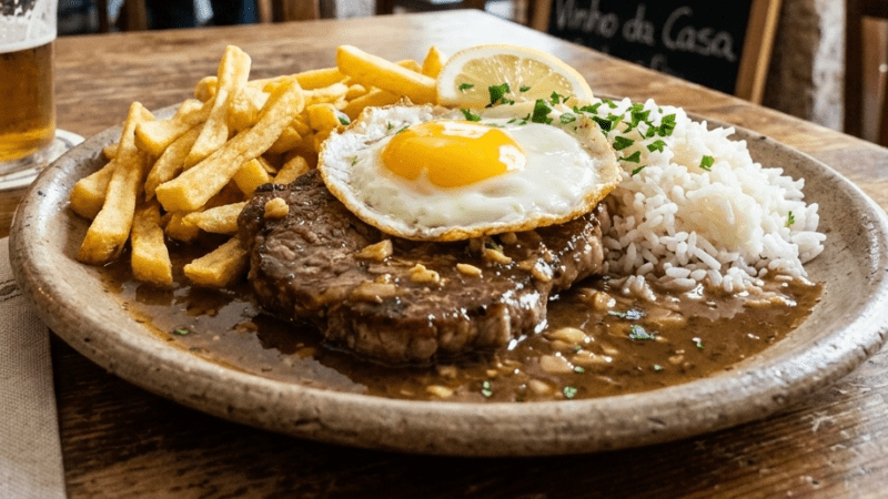 Bitoque com Molho Caseiro A Receita do Verdadeiro Bitoque