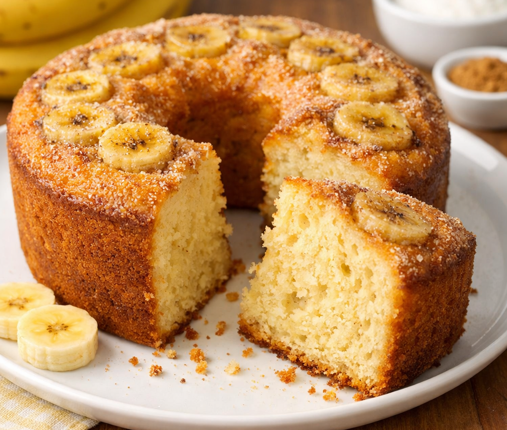 Bolo de Banana Simples e Fofinho: Receita Liquidificador Prática