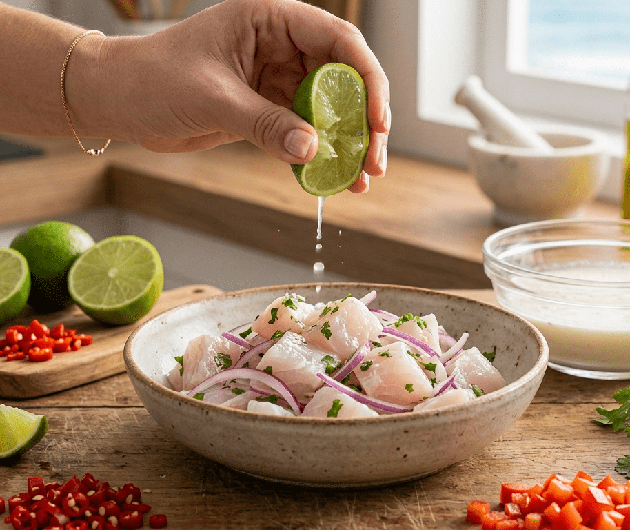 Como fazer Ceviche de Tilápia: O Segredo da Marinada