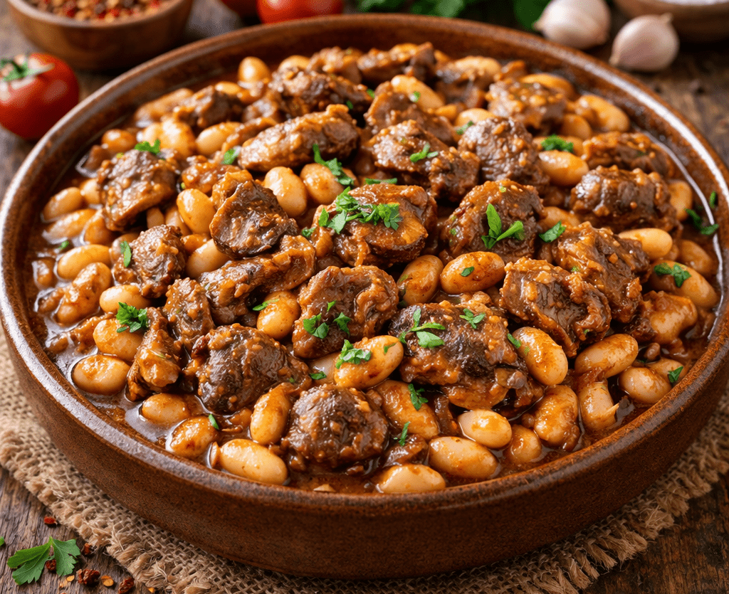 Como fazer Moela de Frango com Feijão Branco Perfeita