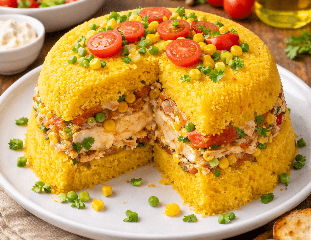 Cuscuz Recheado Simples: Receita Fofinha e Rápida