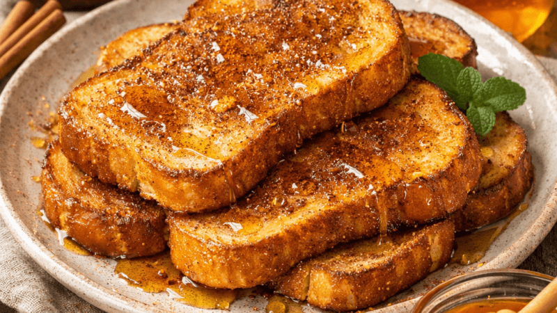 Fatias Douradas com Canela e Mel: Receita saborosa 5 (12)