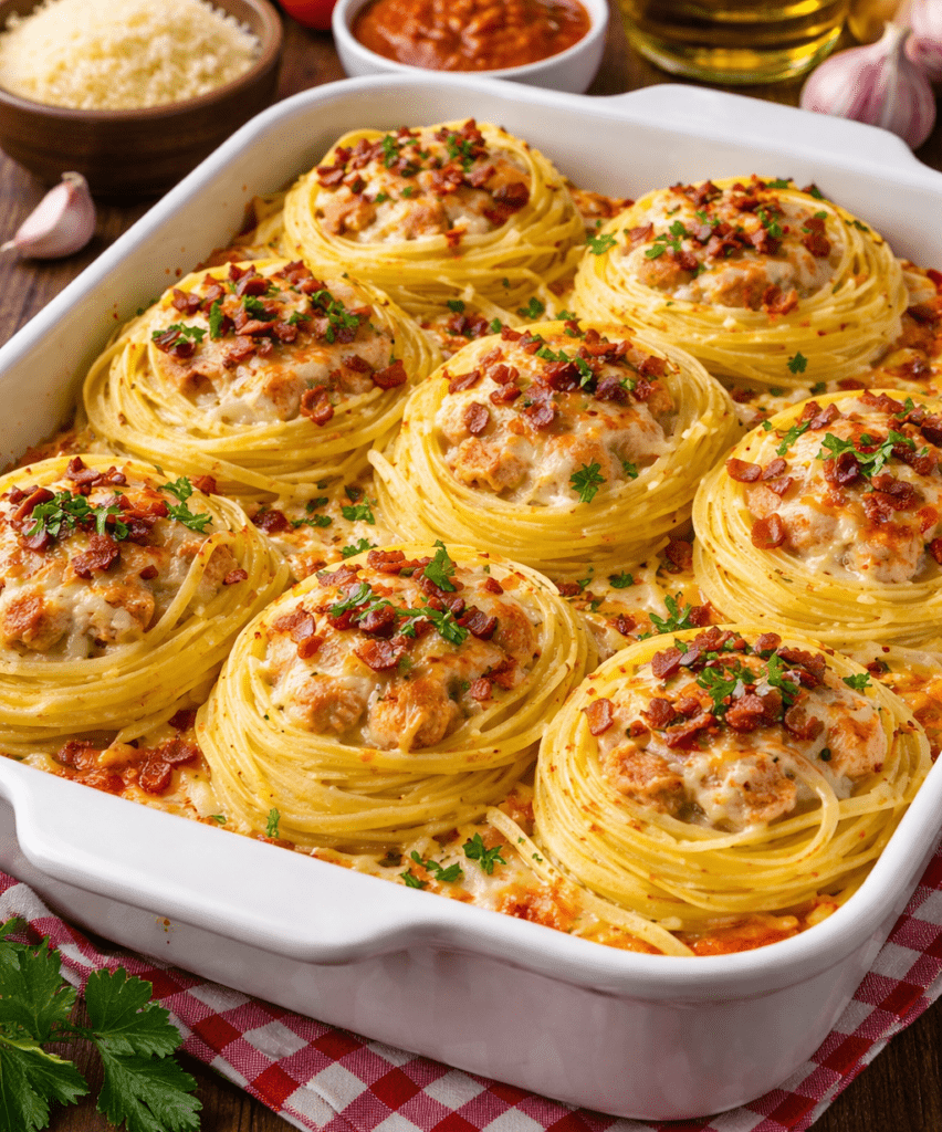 Macarrão Ninho de Forno: Receita Cremosa e Rápida