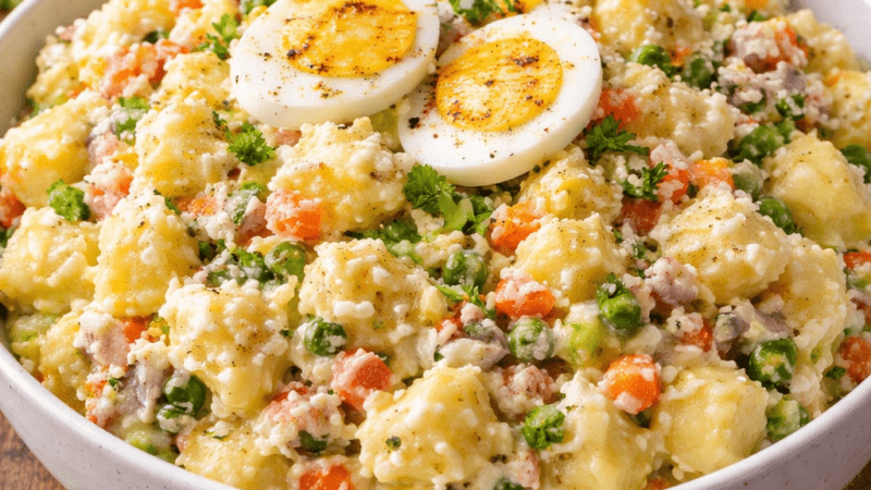 Maionese de Batata com Ovo A Receita Caseira fácil