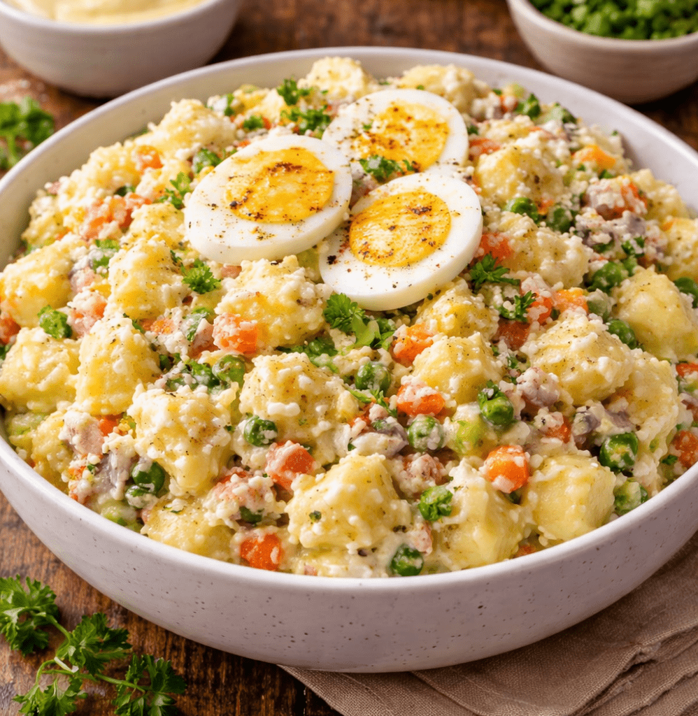 Maionese de Batata com Ovo: A Receita Caseira fácil