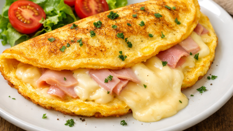 Omelete Recheado Cremoso: Receita Simples e Fofinha 5 (22)