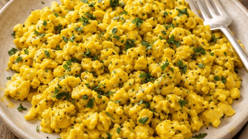 Ovos Mexidos com Cúrcuma e Chia: Receita fácil 5 (25)