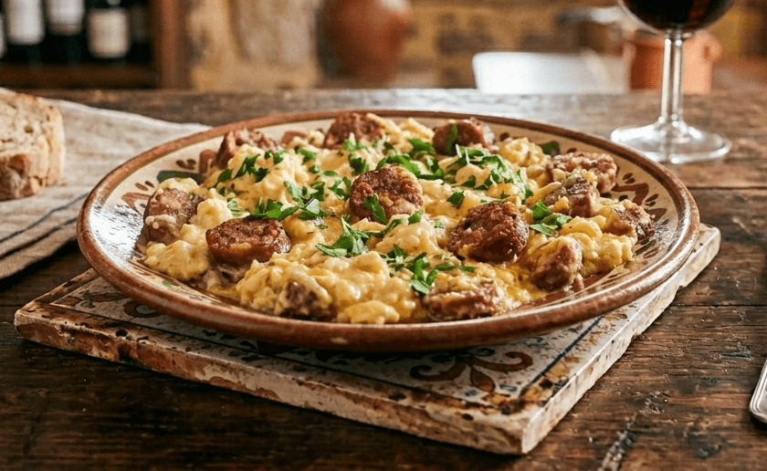 Ovos Mexidos com Farinheira: O Petisco Português Infalível