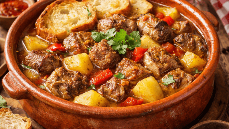 Receita de Ensopado de Borrego à Alentejana Segredo Carne Suculenta. 5 (12)