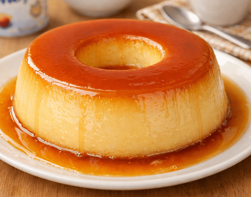 Receita de Pudim de Leite Moça Lisinho e Cremoso