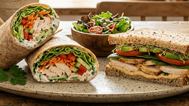 Wrap e Sanduíche Natural: Receitas Leves, Rápidas e Saudáveis 5 (14)