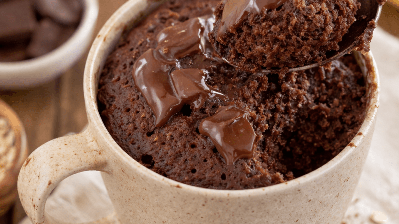 Bolo de Caneca Fit: Sobremesa Saudável Fica Pronta em 2 Minutos 5 (14)