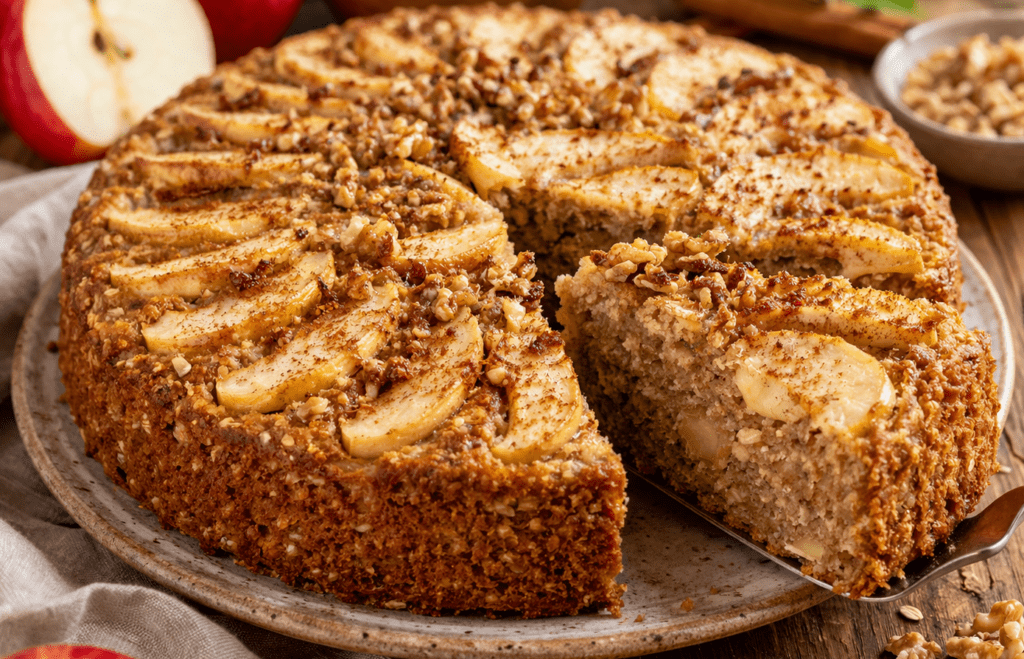 Bolo de Maçã Integral Fit: Receita Saudável, e Sem Açúcar Refinado