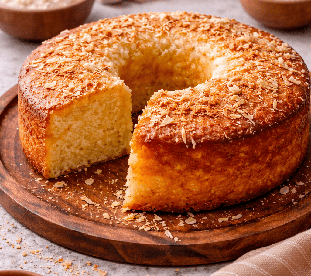 Bolo de Macaxeira com Muito Coco:Receita Tradicional de Vó.