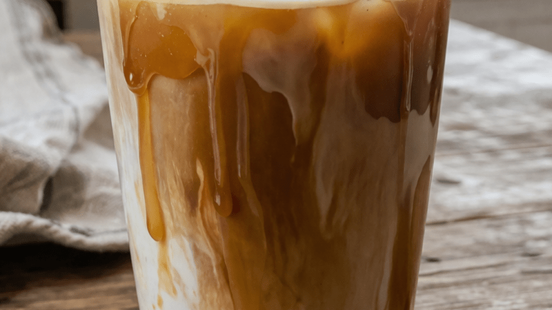 Café Gelado com Caramelo: Receita Perfeita Refrescante de Cafeteria 5 (18)