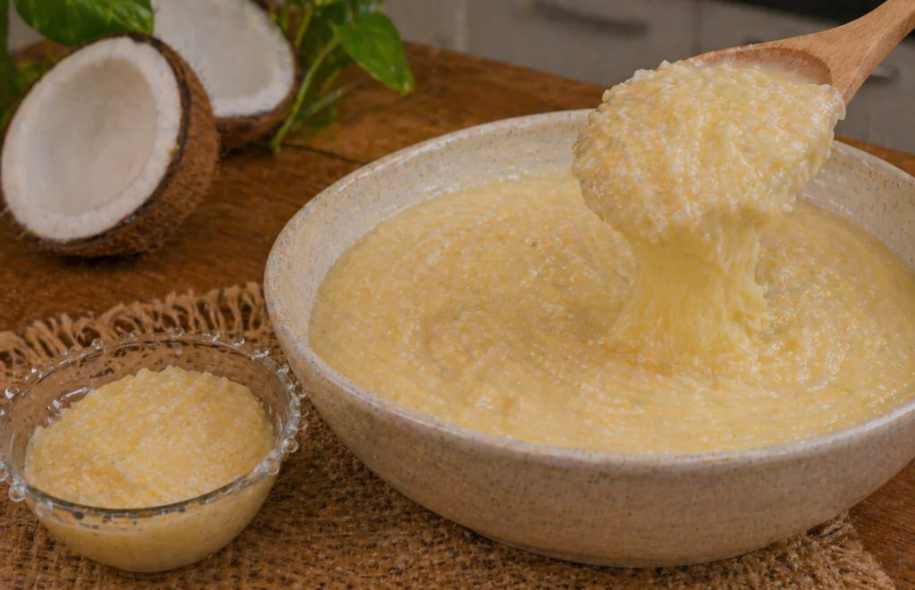 Cocada Mole de Colher:Receita Mais Cremosa Fácil de Fazer