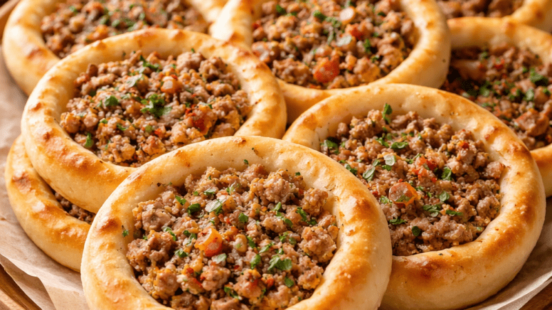 Esfiha Aberta Igual a do Habib’s:Massa Fofinha Recheio Perfeito! 5 (20)