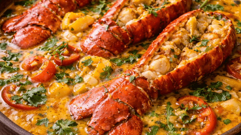 Moqueca de Lagosta Gourmet Verdadeiro Sabor Tropical