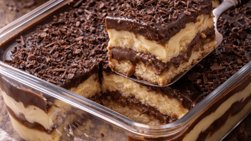 Pavê de Baunilha com Chocolate: A Sobremesa Irresistível e Super Cremosa 5 (12)