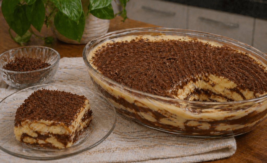 Pavê de Baunilha e Chocolate:Receita Mais Fácil e Cremosa