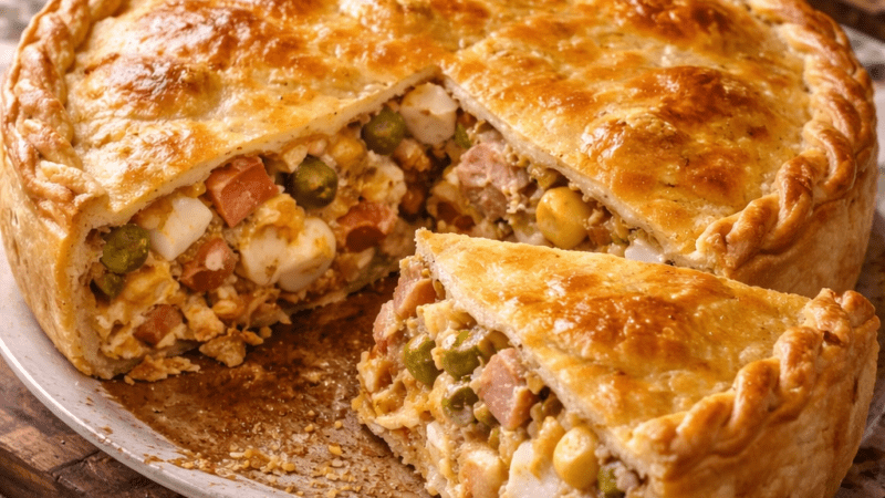 Receita de Empadão Goiano:com Recheio Farto,Massa que Derrete! 5 (16)