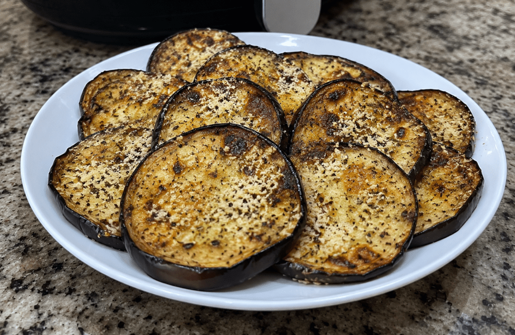 Berinjela Grelhada com Parmesão na Airfryer: Fácil e Crocante!