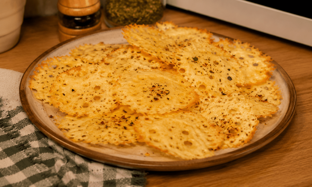 Como Fazer Provolone Desidratado no Micro-ondas Rápido
