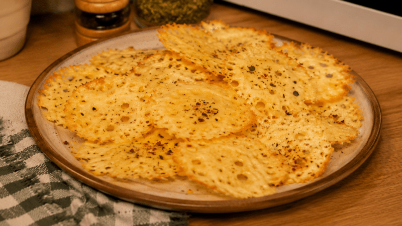 Como Fazer Provolone Desidratado no Micro-ondas Rápido 5 (18)