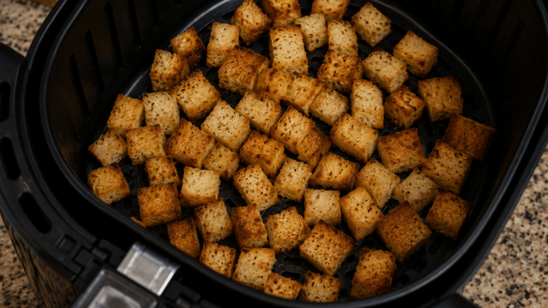 Croutons Caseiros para Saladas e Sopas:Super Crocantes e Fáceis! 5 (16)