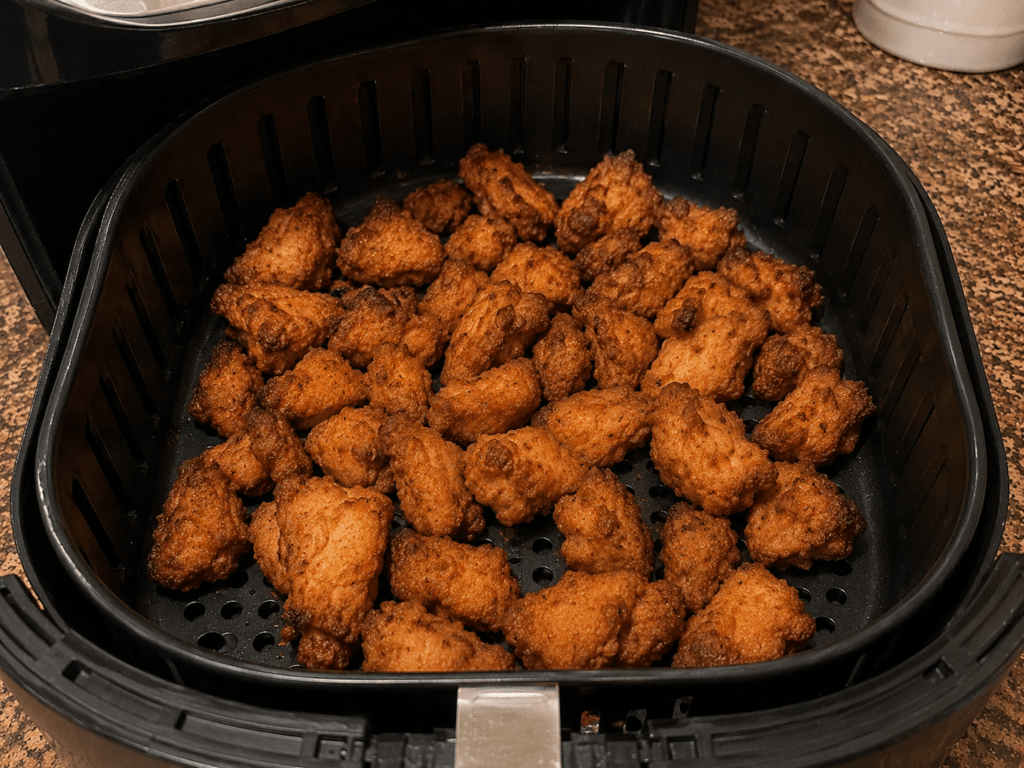 Frango a Passarinho na Air Fryer Crocante:Receita Fácil
