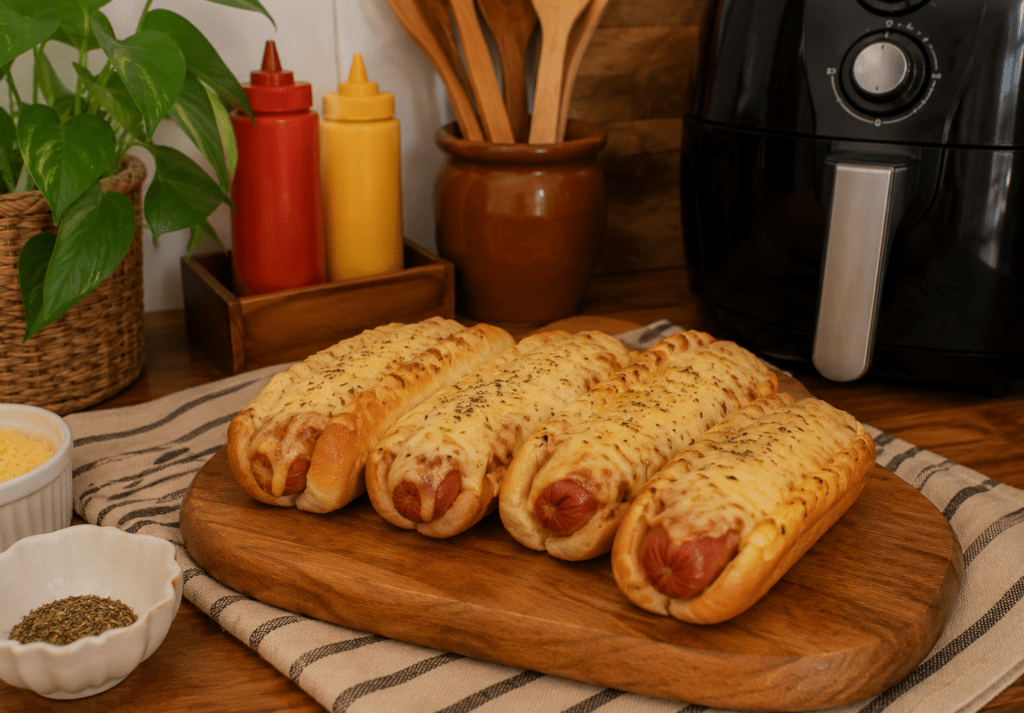 Hot Dog de Forno na Airfryer: Receita Rápida, Crocante e Fácil