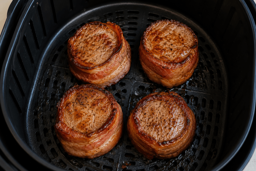 Medalhão de Carne com Bacon na Airfryer:Suculento e Perfeito!
