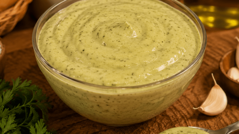 Molho Verde de Hamburgueria Secreto: Receita Fácil e Cremosa 5 (18)