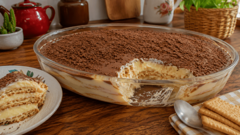 Pavê de Bolacha Maizena Tradicional: Receita Simples e Rápida 5 (18)