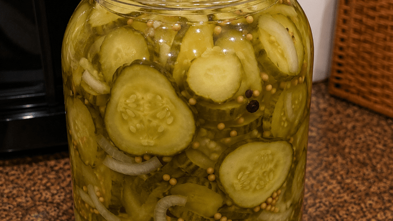 Picles Caseiro de Pepino Agridoce em Conserva:Fácil e Rápido 5 (14)