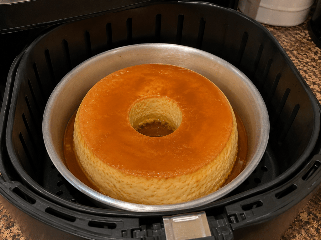 Pudim na Air Fryer Sem Banho-Maria: Receita Fácil Rápida
